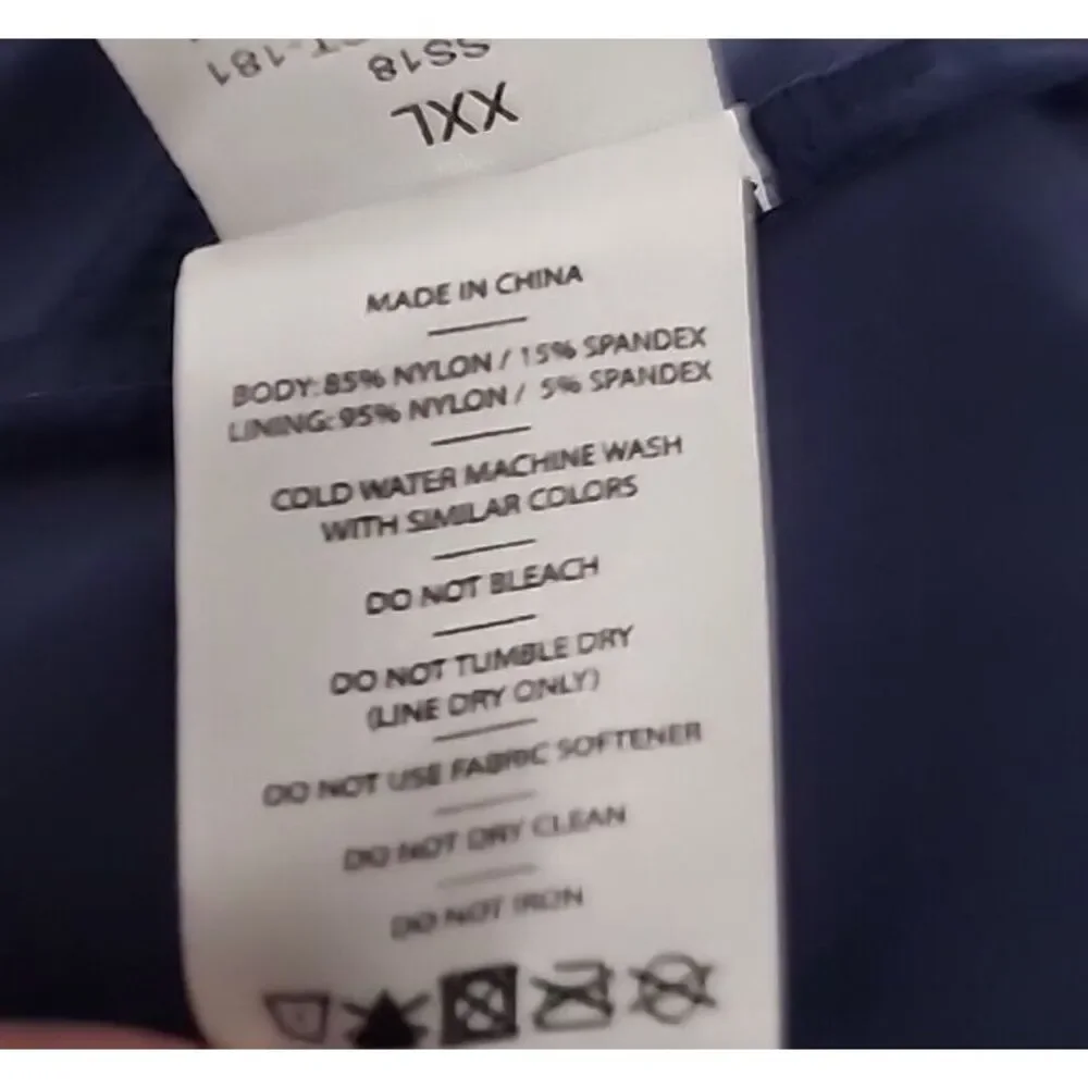 Rhone Fletcher Swim Trunks Mens XXL 6.5